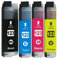 4 XL Druckerpatronen kompatibel zu LC-123 für Brother MFC-J470DW MFC-J870DW MFC-J4410DW MFC-J6720DW MFC-J6920DW DCP-J132W DCP-J152W DCP-J172W DCP-J552DW DCP-J752DW DCP-J4110DW