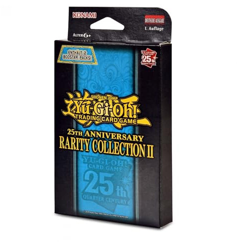 Yu-Gi-Oh! TCG - Special Booster - 25th Anniversary Rarity Collection II 2-Pack TUCKBOX - mit 2 Booster a 9 Karten - DEUTSCH + Heartforcards® Versandschutz