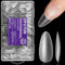 ZIFUTON 420Pcs Capsule Americaine Ongle Amande, 10 Tailles Faux Ongles Amande Medium, Capsules Ongles, Matte Full Cover Nail Tips Pour Les Studios De Manucure Et Diy Nail Art à La Maison
