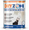Dryzone Damp & Stain Seal Paint (1L, White) - Block Damp Stains on Plaster, Cement, Stone, Mortar Interior Surfaces | White Matt Undercoat Paint