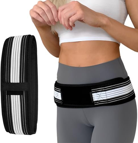 CATOR Ceinture Lombaire, Ceinture De Soutien Lombaire pour Homme et Femme, Ceinture Lombaire avec Double Ajustement, pour le Soutien Lombaire et le Soulagement de la Douleur