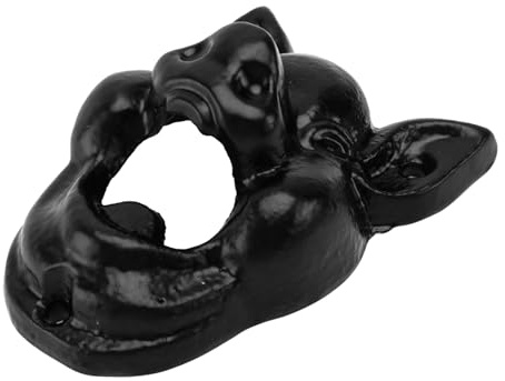 DECHOUS Iron Pig Head Bottle Opener Wall-Mounted Beer Opener Stylish Drinking Accessory for Bar
