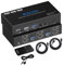8K HDMI 2.1 KVM Switch Dual Monitor USB 3.0 2 Puertos con Hotkey 8K 60Hz 4K 120Hz 48Gbps HDCP2.3 HDMI Extended Display Share 2 PC con un teclado Mous HDR D-olby Vision VRR IR Remote Control