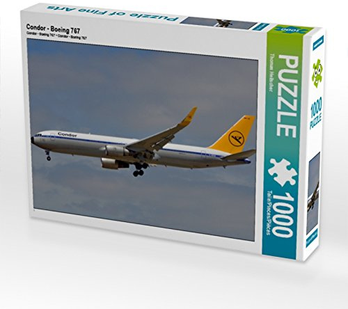 CALVENDO Puzzle Condor - Boeing 767 | 1000 Teile Lege-Größe 64 x 48 cm Foto-Puzzle für glückliche Stunden