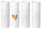Räder Love Minivasen, 4er Set