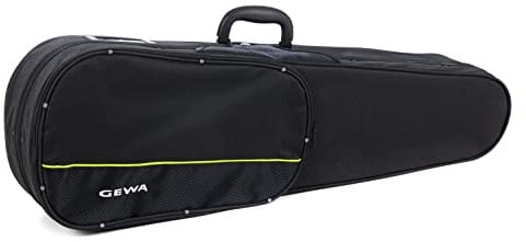 GEWA Form Shaped Violin Case Aspirante 3/4, black, padded suspension system, water-repellent