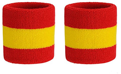 ONUPGO Stirnband Sport Schweißbänder Armbänder Frottee Gestreiftes Stirnband/Handgelenkband Set Sportliche Übung Basketball Stirnbänder Feuchtigkeitsableitendes Schweißabsorbierendes Stirnband