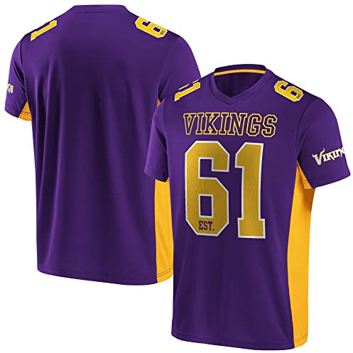 Majestic T-Shirt Mnnesota Vikings, M, Lila