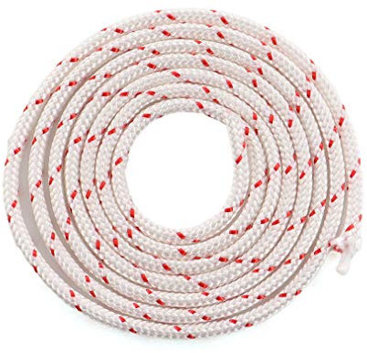 AISEN 10 Meter Ø3,5mm Rückstoß Starterseil Zugseil für Stihl Craftsman Husqvarna Dolmar Echo Mcculloch Homelite Fadentrimmer Motorsäge Kettensäge Rasenmäher Gartengeräte Teile