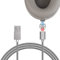 GEEKRIA SNAP Quick Connect Charger Cable Compatible with Sony WH-1000XM5 WH-1000XM4 INZONE H5, USB Magnetic Headphones Power Charging Cord with Plug Extraction Tool (3.3ft/100cm)