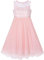 Sunny Fashion Mädchen Kleid Blush Rosa Strass Chiffon Tanzball Maxi Kleid Partykleid Brautjungfer Brautkleid Gr. 158