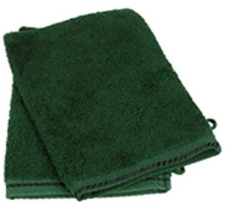 ARTG Towelzz® Lot de 5 Gants de Toilette Vert foncé
