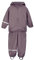 Celavi Unisex Kids Basic Recycle PU Rainwear Set, Moonscape, 100