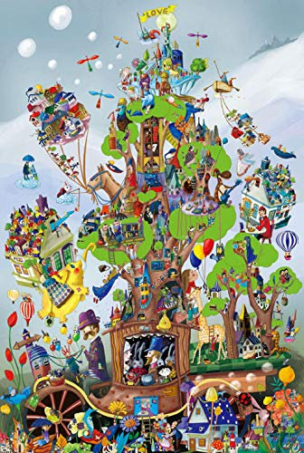 Erwachsenenpuzzle 6000 Teile Liebeskutsche Erwachsene Big Jigsaw Puzzle 6000 Teile Puzzle Spiel für Kinder ab 12 Jahren Home Decoration Puzzle