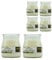 Velas aromáticas en vaso de yogurt cristal con tapa PlusHome (Gardenia, Pack 6)