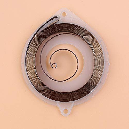 Luxuypon Starter Return Recoil Spring Cover Compatible with Husq-varna 435 445 445e 450 450e 455 Rancher 455e 460 461 Gas Chainsaw Replacement Parts