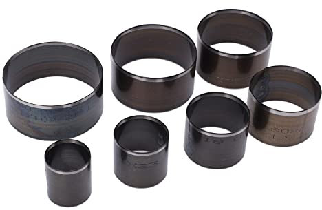 Leder Runde Hohlform Ausstecher Set Schnelles Schneiden Stanzen Feinzahn DIY Kunststoff Gummi Hohe Härte