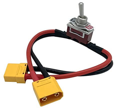 Großer Strom Ein-Aus Elektroschalter mit XT90 XT90H Stecker für RC Modellflugzeug Drohne Auto ESC Akku