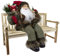 Christmas Paradise Sitzender Weihnachtsmann 30cm Deko-Figur Kantenhocker (Modell Viktor)