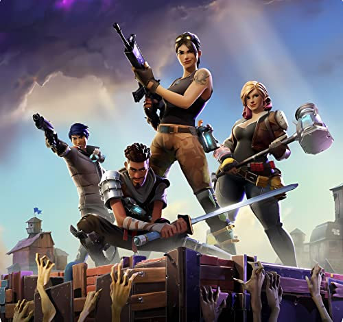 Fortnite Diamant-Malerei-Set für Erwachsene und Kinder, 5D-DIY-Anime-Kreuzstich, Kunsthandwerk für Zuhause, Wanddekoration, 30x 40cm