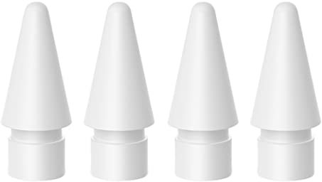 Pack de 4 Punta de Lápiz de Apple iPad, Puntas para Apple Pencil 2 Generación y 1 Generación,Apple Pencil Tips, Puntas de lápiz de Alta sensibilidad