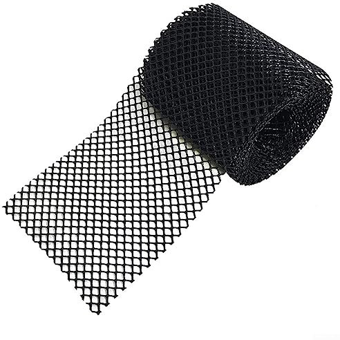 Garde-gouttière en plastique - 18 cm x 8 m - Sans clips de fixation