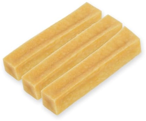 Larsson | Kaukäse für Hunde Yaky - XL - 3er Pack - Hunde Kaustange Käse Kauknochen für Hunde - 100% NATÜRLICH - sehr schmackhaft (Größe XL - je 100-140g, 3er-Pack)