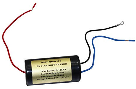 Jemcgrl 12V 10A Filtro De Audio del Ruido del Coche 12V DC Motor De Instalacion Estereo del Coche