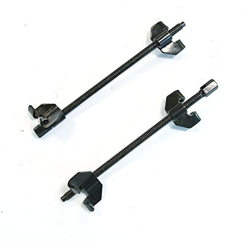 HUOLE Outils de compresseur de Ressort hélicoïdal, 2 Pièces Compresseur Ressort Amortisseur 380mm Kit De Compresseur à Ressort Hélicoïdal pour Retirer Les Ressorts Hélicoïdaux