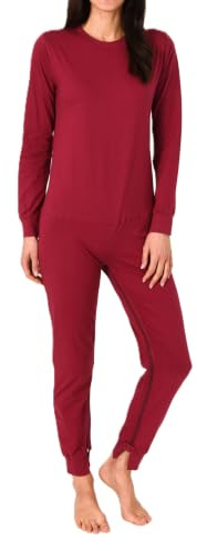 Normann Care Damvårdoverall långärmad pyjamas i ett stycke med dragkedja på benet, bär, L