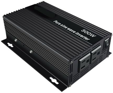 MELEDFCFK 500W Pure Sine Wave Solar Inverter Generator 12V/24V/36V/48V DC to 120V/220V/240V AC Power Bank Inverter Solar Panel Converter(48V,110V)