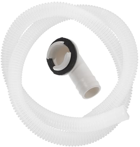 SEWACC Tuyau d'Évacuation pour Climatiseur Raccord Coudé 20 MM, Tube Transparent en Vinyle de 1 Mètre, Système Portable pour Évacuation d'Eau de Climatisation Split et Fenêtre, Usage