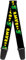 Buckle-Down Gitarrengurt RRRAWR Dinosaurier Schwarz/Grün/Gelb GS-W31825