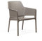 Nardi Sessel NET Relax 70x67x86,5cm UV-beständigen Fiberglass Polypropylen stapelbar Matt, Farbe:Taupe