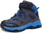 ELAPHURUS Kinder Winterstiefel Schneestiefel Warmfutter Wanderschuhe Jungen Stiefel Mädchen Baumwollschuhe Bequem Trekking Wanderstiefel, 1 Blau,36 EU