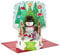 Hallmark Paper Wonder Pop Up Weihnachtskarte mit Lichtern und Musik (spielt Rockin' Around the Christmas Tree)