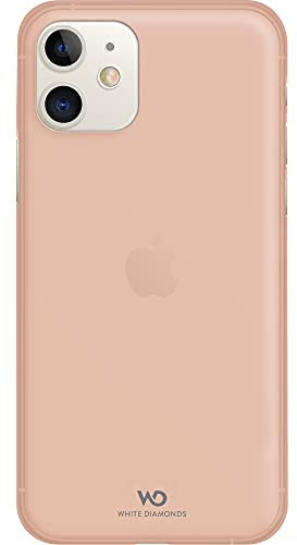 White Diamonds Ultra Thin Iced Schutzhülle (für Apple iPhone X, ideale Schutzhülle, leicht, aus Polyurethane (Put)) rosa roségold Apple iPhone 11