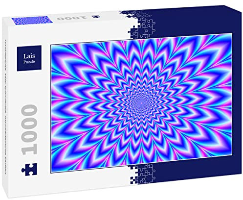 Lais Puzzle Unmögliche, sehr schwierige, psychedelische Farben 1000 Teile