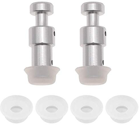2PCS Replacement Float Valve Pressure Cooker Replacement Parts with 6 Sealer Gasket for Instant Pot Duo 3, 5, 6 Qt Duo Plus 3, 6 Qt Ultra 3, 6, 8 Qt Lux 3 Qt