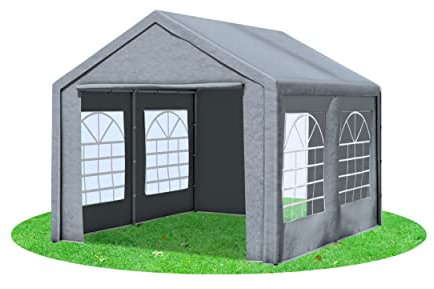 Stabilezelte 3x4m Partyzelt, Classic PRO PE GRAU