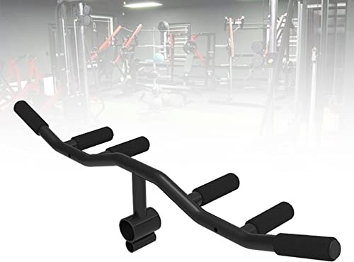 DYK&NX Multi Grip Handle T Bar Row, T-Bar Rudergriff Hantel Fit 1 Standard und 2 Olympic Bars für Haus- oder Kleinräume Deadlift Squat Tricep