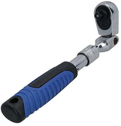 AB Tools 3/8in Drive Telescopic Flexi Head Ratchet 72 Teeth Quick Release 250 – 350mm