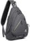 SKYSPER Sling Laptop Bag (Up to 13 Inch) - 18L Crossbody Sling Backpack Travel Shoulder Bag Hiking Daypack for Men Women(Darkgrey)