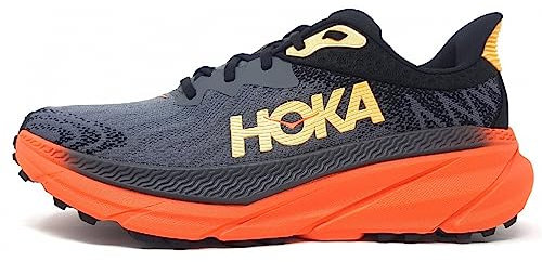 HOKA One One 1134497-CFLM Challenger 7 Castlerock/Flame Men's Scarpe Taglia US 11