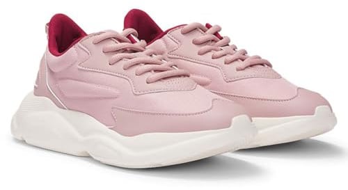 HUGO Damen - Sneaker Leon_Runn in schwarz Textil
