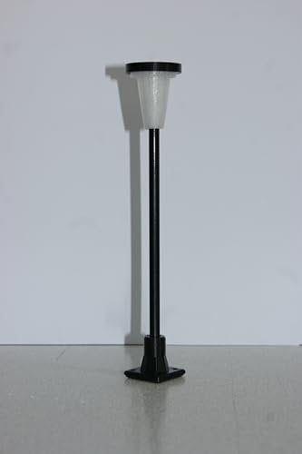 Laterne 18cm passend zu spur1 / 1:32, (schwarz warmweiß)
