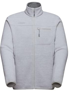 Mammut Arctic IV ML Jacket Men | Fleecejacke für Herren, Outdoor Jacke, Midlayer Fleecepullover, Leichte & Warme Wanderjacke, Bekleidung für Sport und Wandern | Platinum Mélange, L