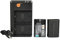 DSTE LP-E6P Lot de 2 batteries rechargeables 7,4 V/2400 mAh et double chargeur compatibles avec Canon EOS R5 Mark II, R5 2,7D Mark II/III, XC10, XC15 appareil photo numérique LP-E6 LP-E6N LP-E6NH