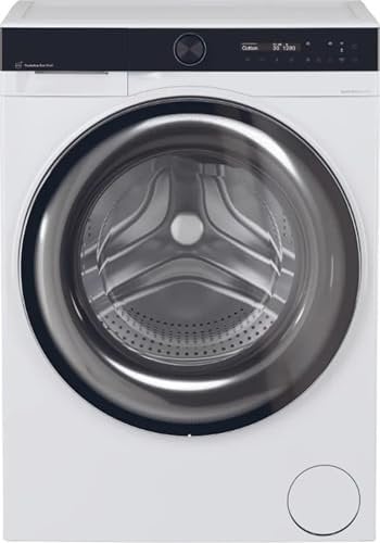 Candy ProWash 700 Waschmaschine 9 kg, freistehend, Frontlader, Klasse A-30%, 1400 Umdrehungen, 16 Programme, angeschlossen, Startvorschaltfunktion, HxBxT 85 x 60 x 58 cm, Weiß - BS 49B9-S