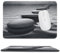 Mouses Pad Computer Mouses Mat with Stitched Edge Rubber Base Grey Zen Stones Picture Keyboard Pad Non-Slip Desk Pad Laptop Desk Mat for Gaming Office Work Home 7.9x9.4